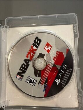 Sony PS3 NBA 2K18 Game Disc - Silver & Red